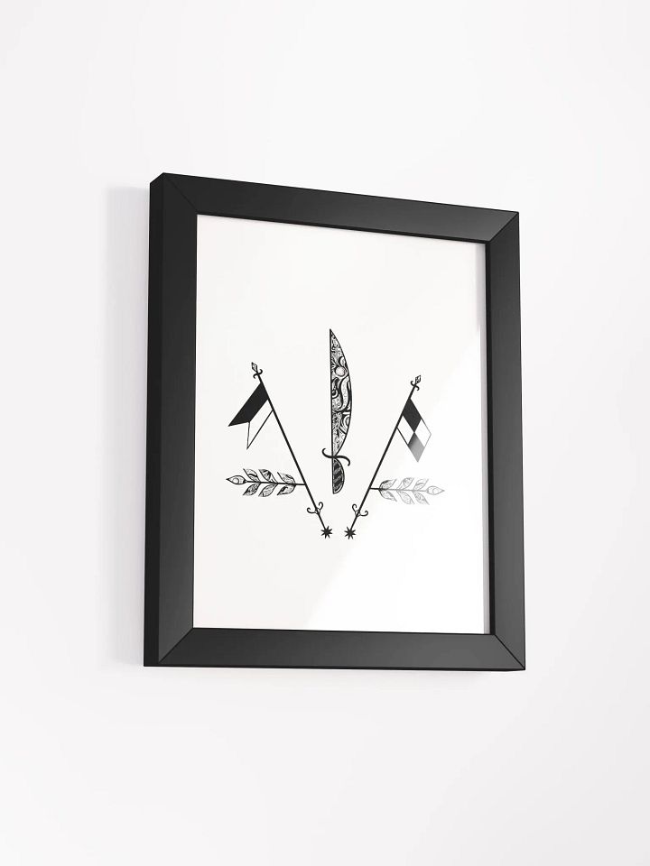 Frame with Ogou Sen Jacques vèvè product image (2)