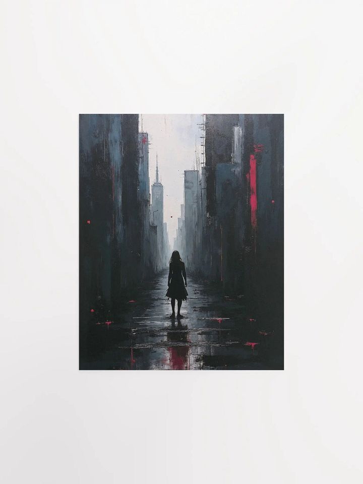 Lone Descent Matte Poster product image (11)