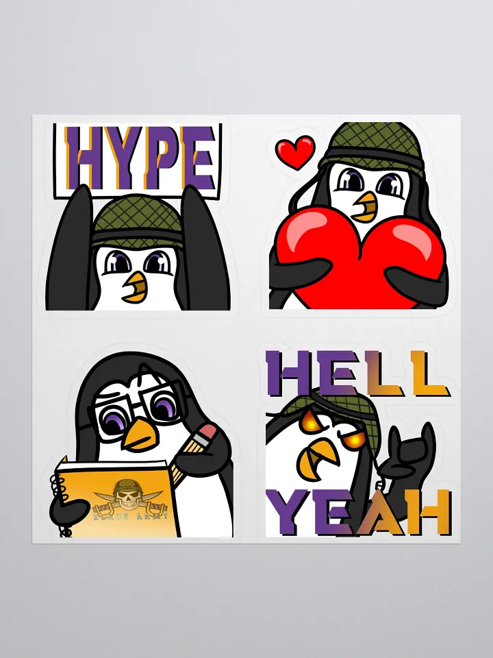 Blade Army Emote Stickers product image (1)