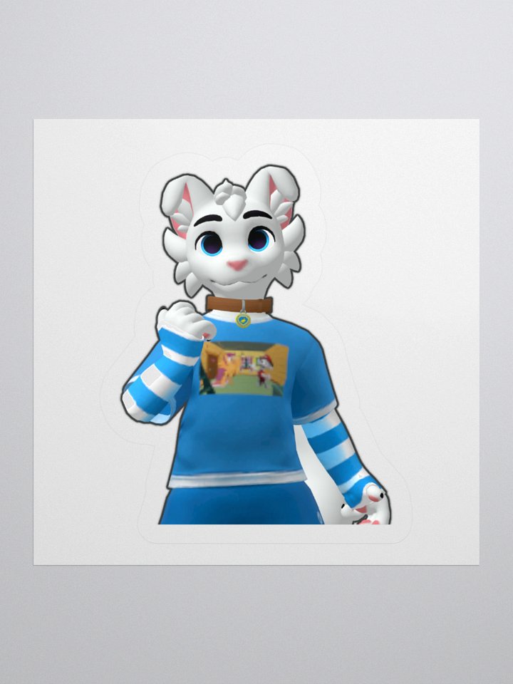 Cute Flippers "Kiss Cut" Stickers product image (1)