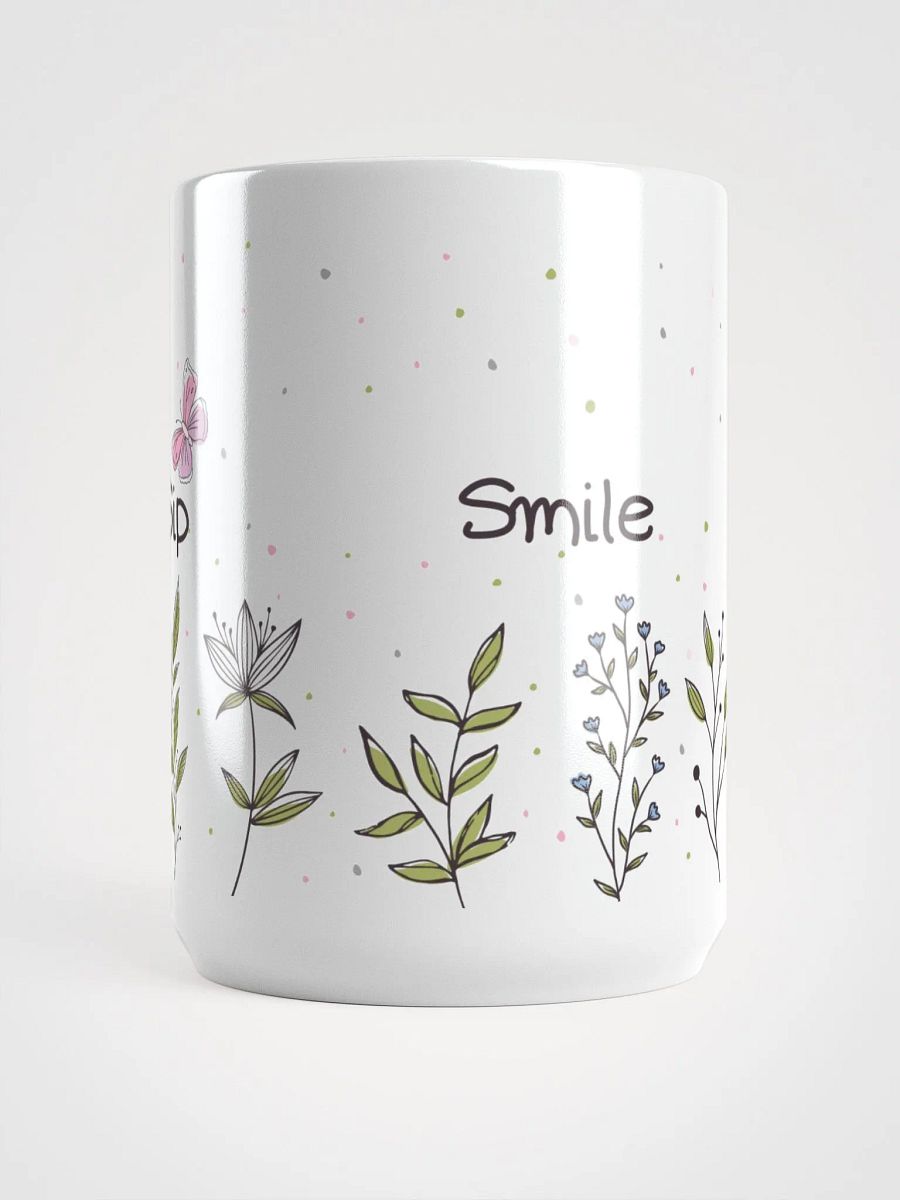 Whimsical Sip, Smile, & Bloom Mug 🌸 product image (5)