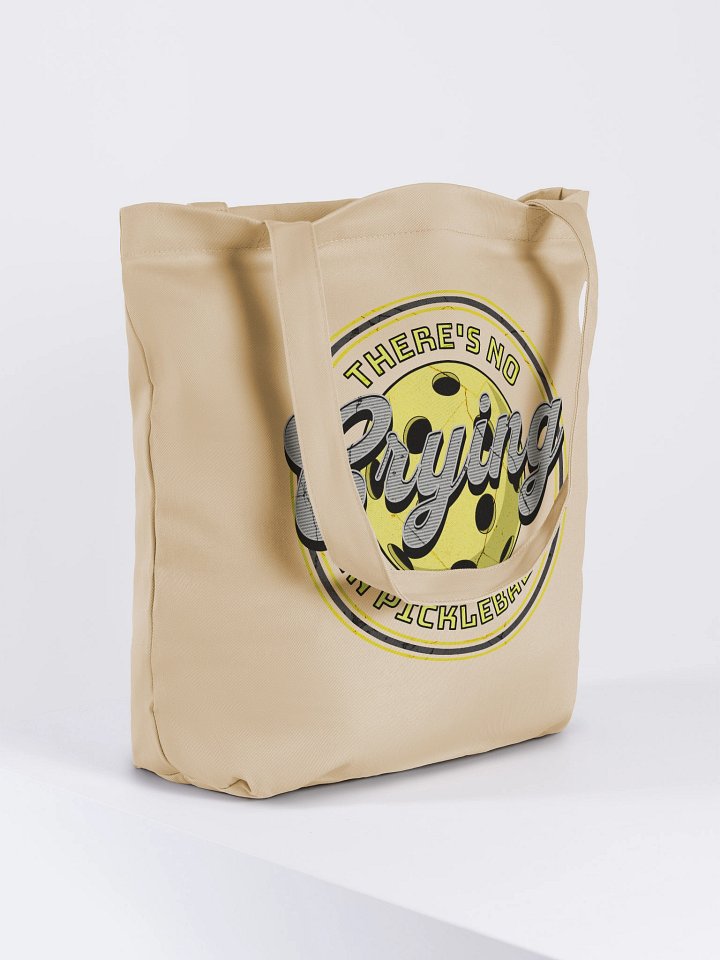Theres No Crying In Pickleball Sporty Statement Tote product image (4)