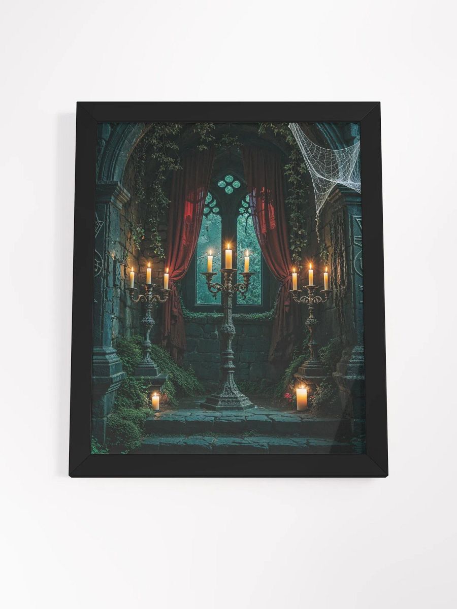 Gothic Window Ambiance Framed Print product image (18)