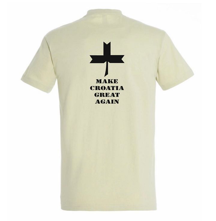 T-Shirt "MAKE CROATIA GREAT AGAIN" product image (1)
