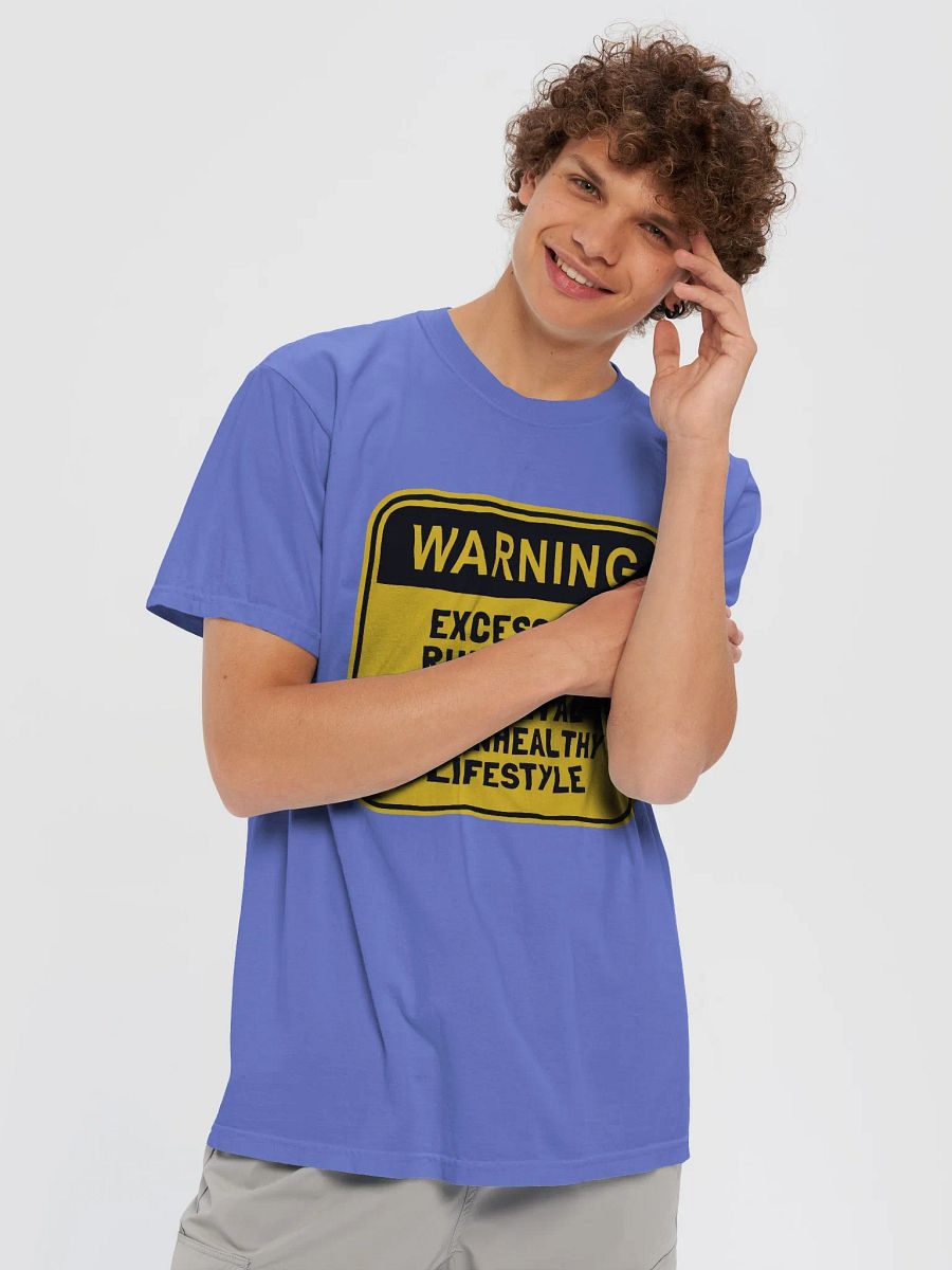 Warning: Excessive Running Tee product image (3)