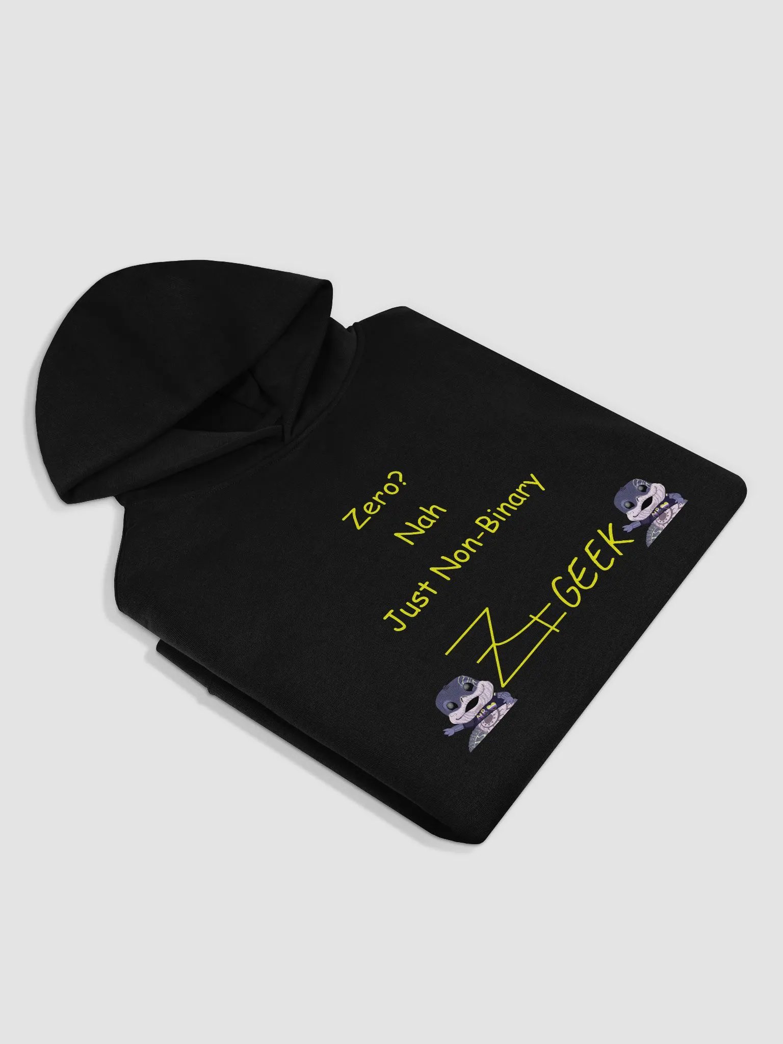 Zero Nah Just Non-Binary Hoodie 1 product image (3)
