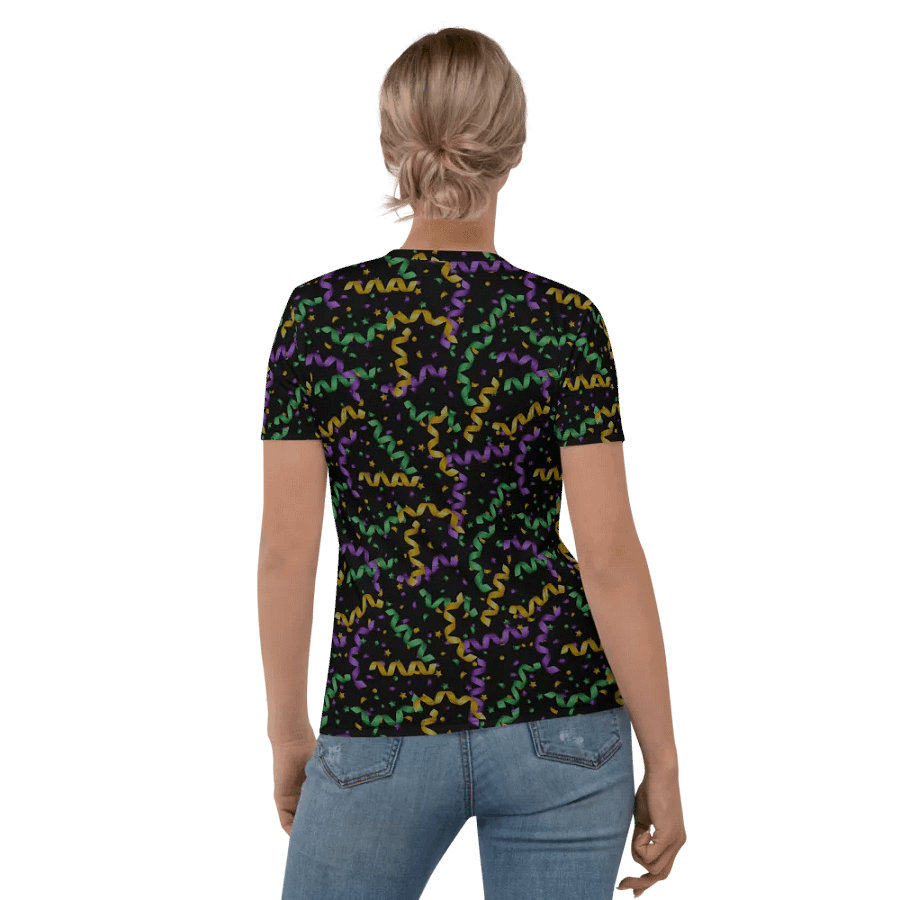 Mardi Gra All Over Print T-shirt product image (7)