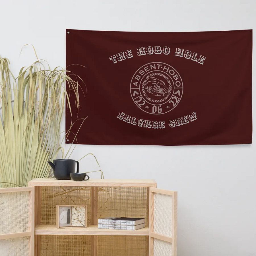 The Hobo Hole Salvage Crew Flag product image (7)