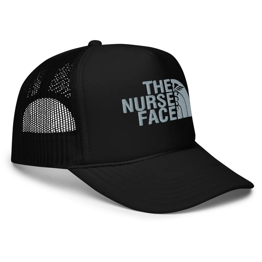 "The nurse face" embroidery hat product image (3)