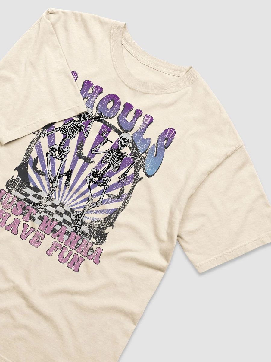 Ghouls Just Wanna Have Fun T-Shirt | Funny Dancing Skeletons for Fall and Halloween product image (15)