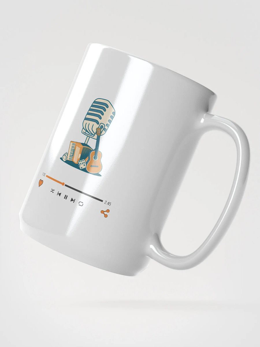 Vintage Mic and Musical Instruments Mug product image (2)