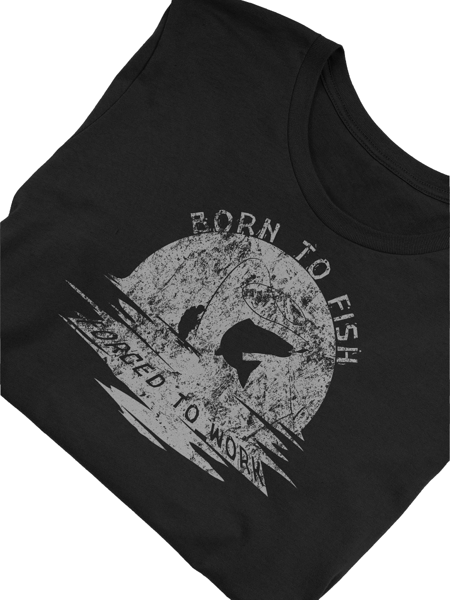 Born to Fish | Retro Sunset Fishing T-Shirt product image (49)