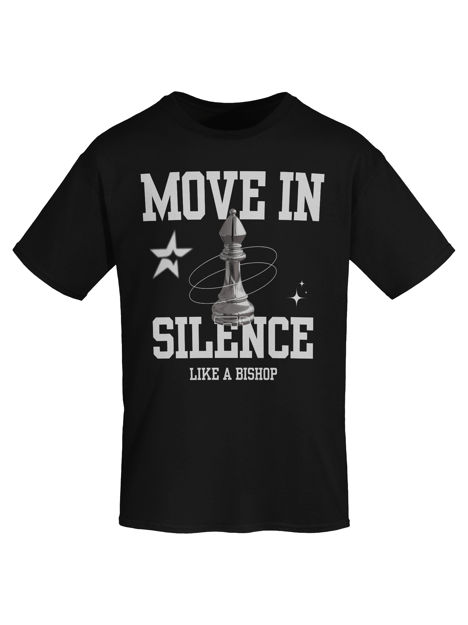 Move in silence like a Bishop unisex T-shirt product image (2)