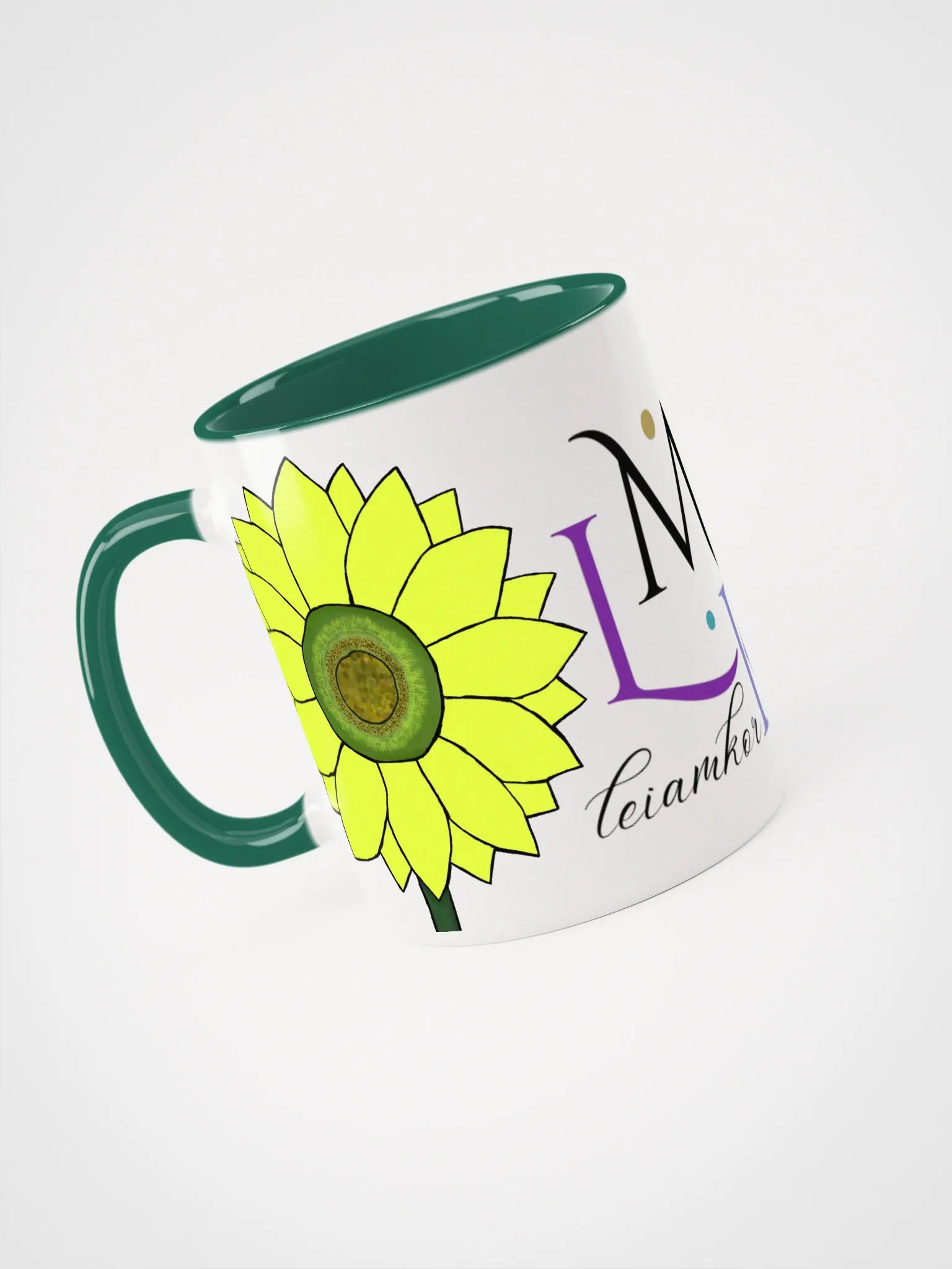 Sunflower Serenade Logo Ceramic Mug product image (21)