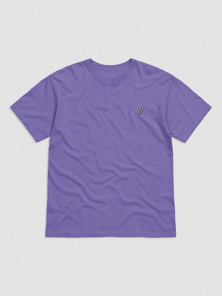EXCLAIMING MENTALLY (L.C., lined navy) embroidered garment dyed tee product image (53)