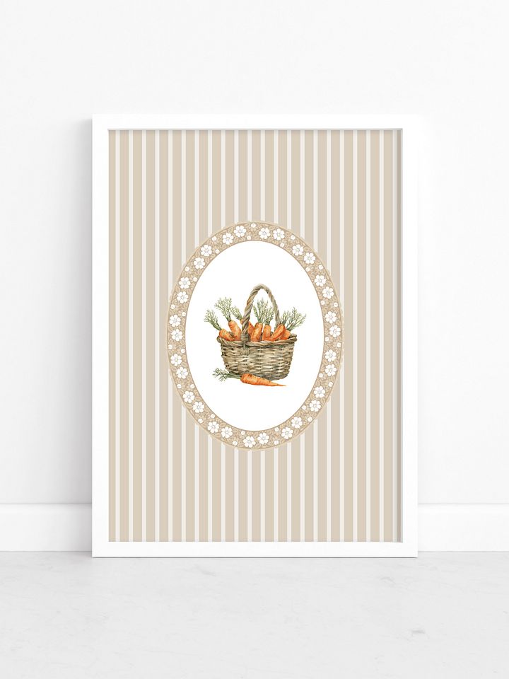 Classic Nursery Print, Boho Floral product image (1)