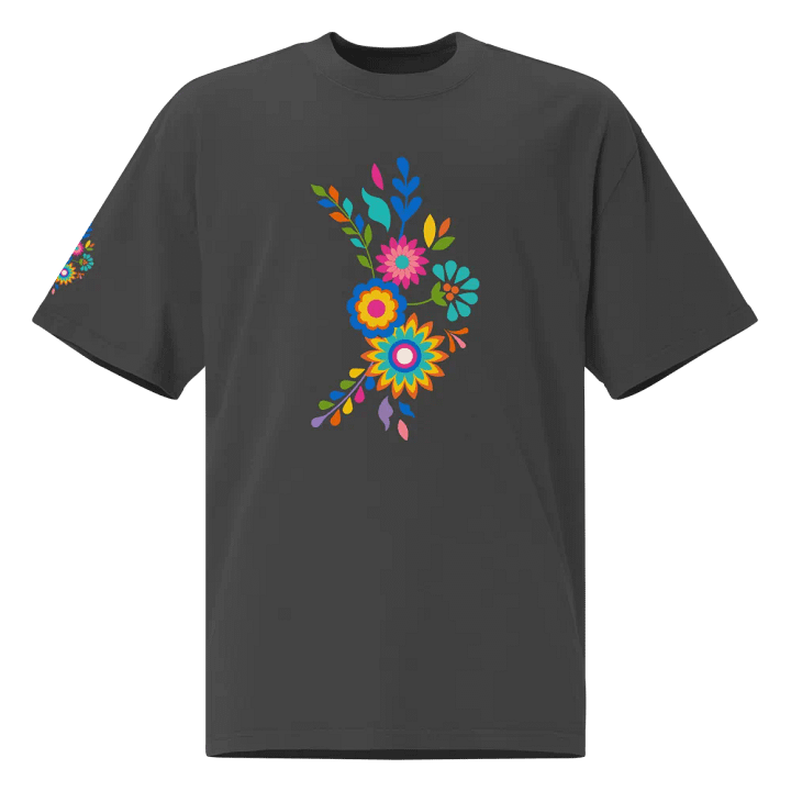Blossom Burst Floral Oversized Tee product image (1)