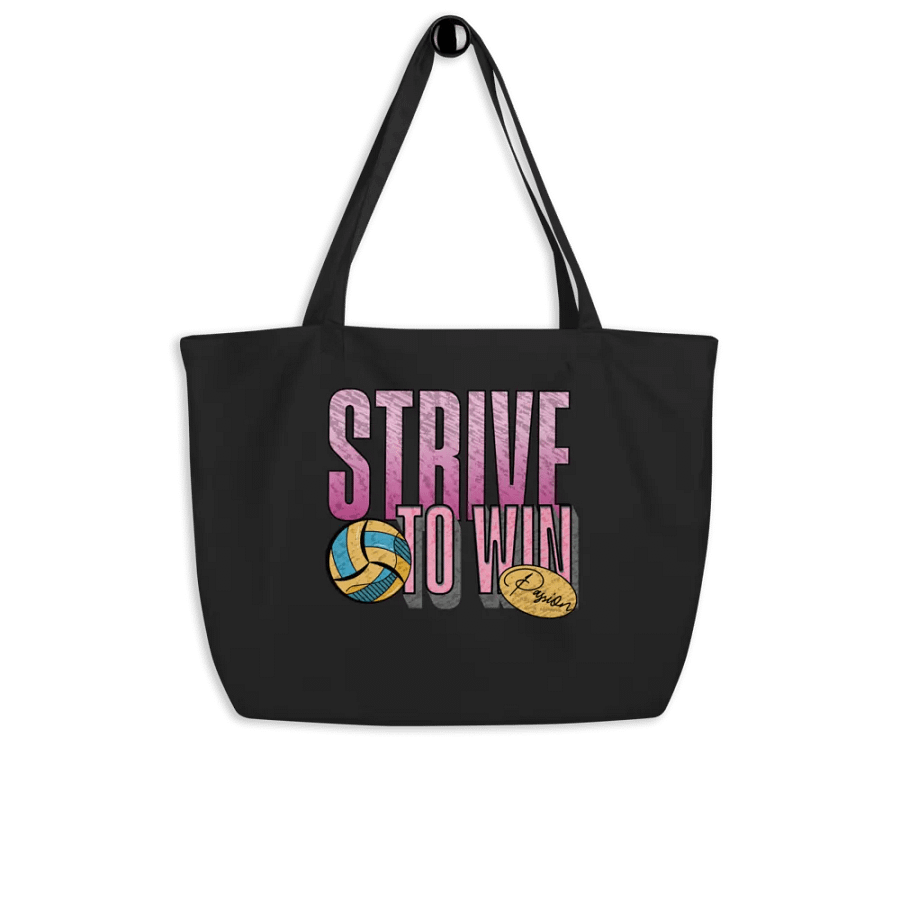 Strive To Win Passion Volleyball Tote product image (3)