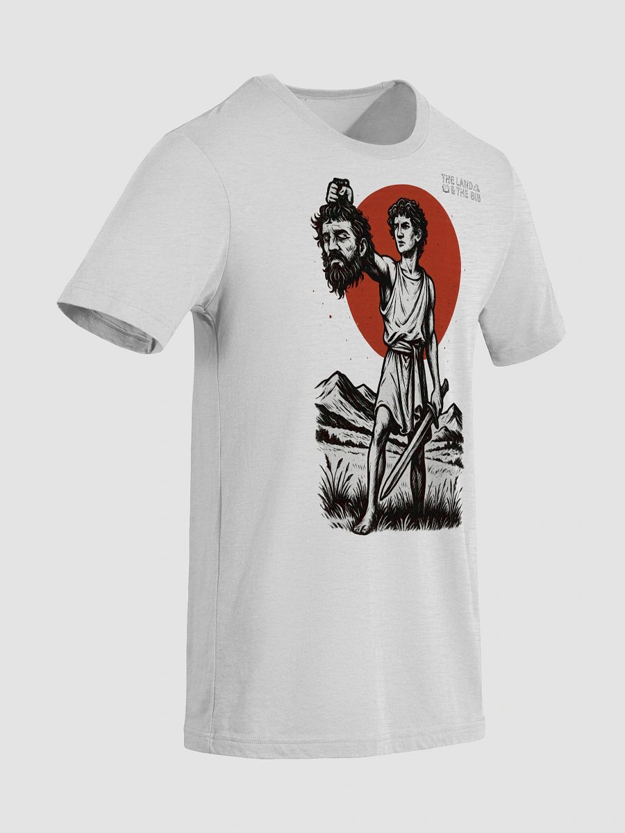 David Defeats Goliath - Bible Hero Series Tee product image (3)