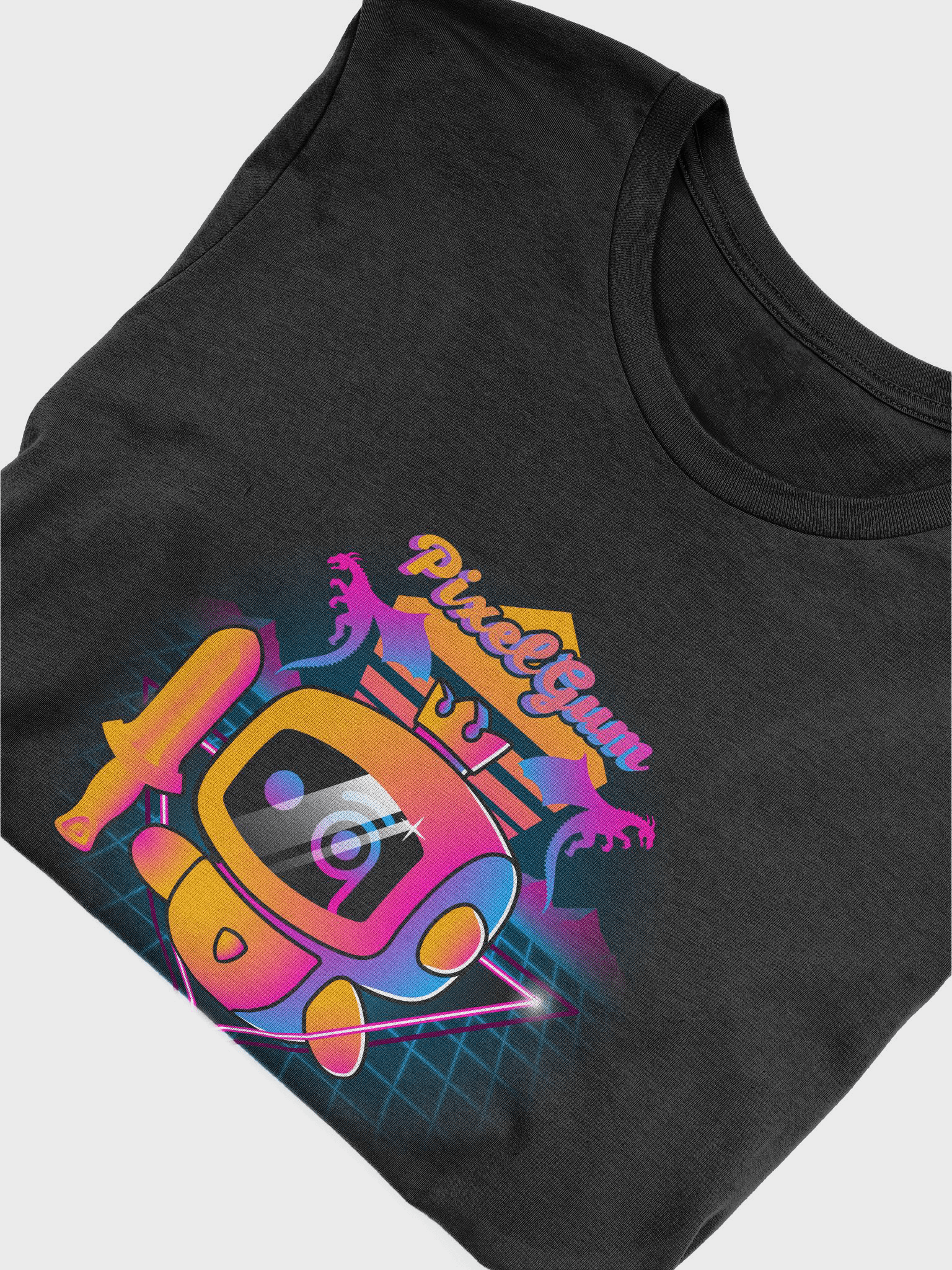 The Vindicator - 80s Brightwave - PixelGum Tee product image (5)