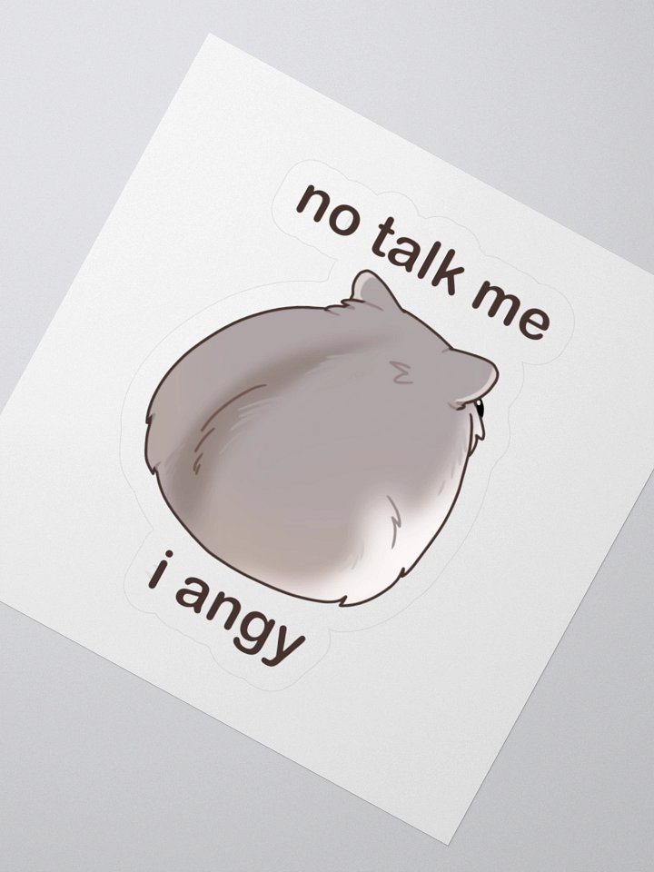 No Talk Me I Angy product image (2)