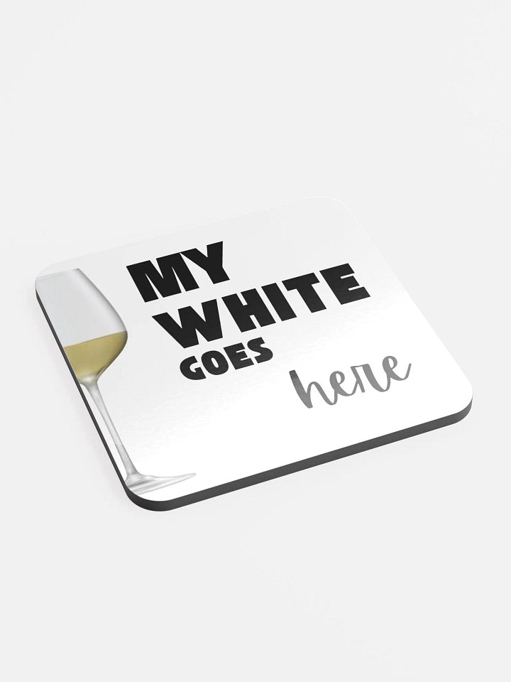 My White Goes Here Coaster Set product image (2)