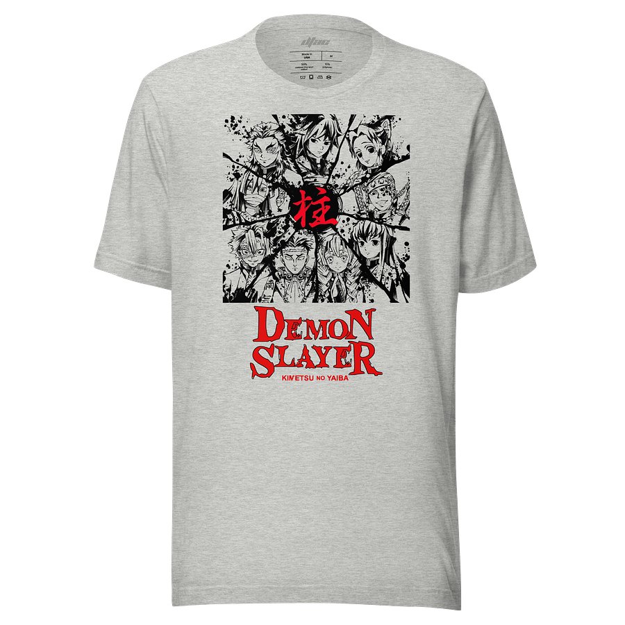 Demon Slayer Japanese Text T-Shirt product image (4)