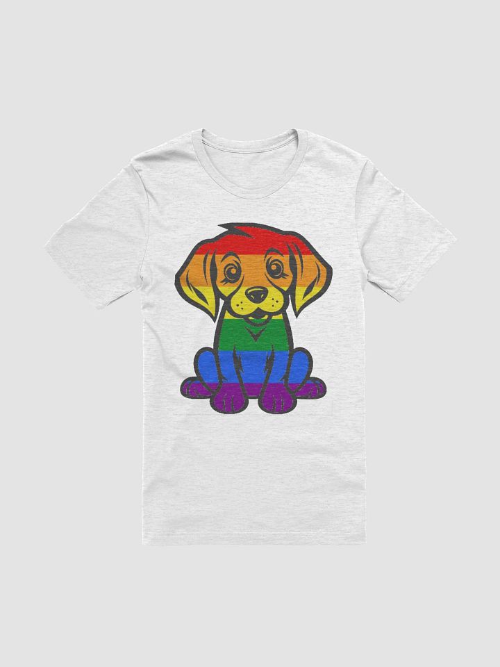 Rainbow Pride Puppy Women's T-Shirt product image (4)