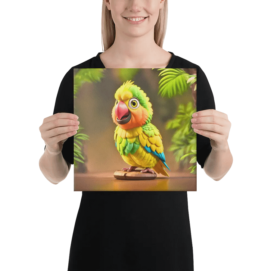 Endangered Species - Mexico - Yellow-headed Parrot Canvas Art product image (2)