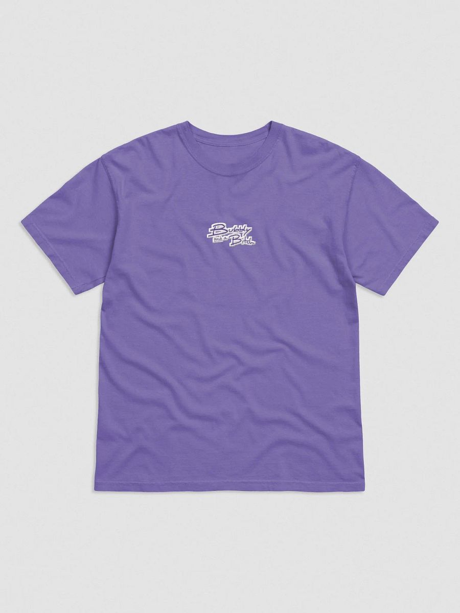 Bubbly and a B*tch embroidered garment-dyed tee (purple bubble design) product image (1)