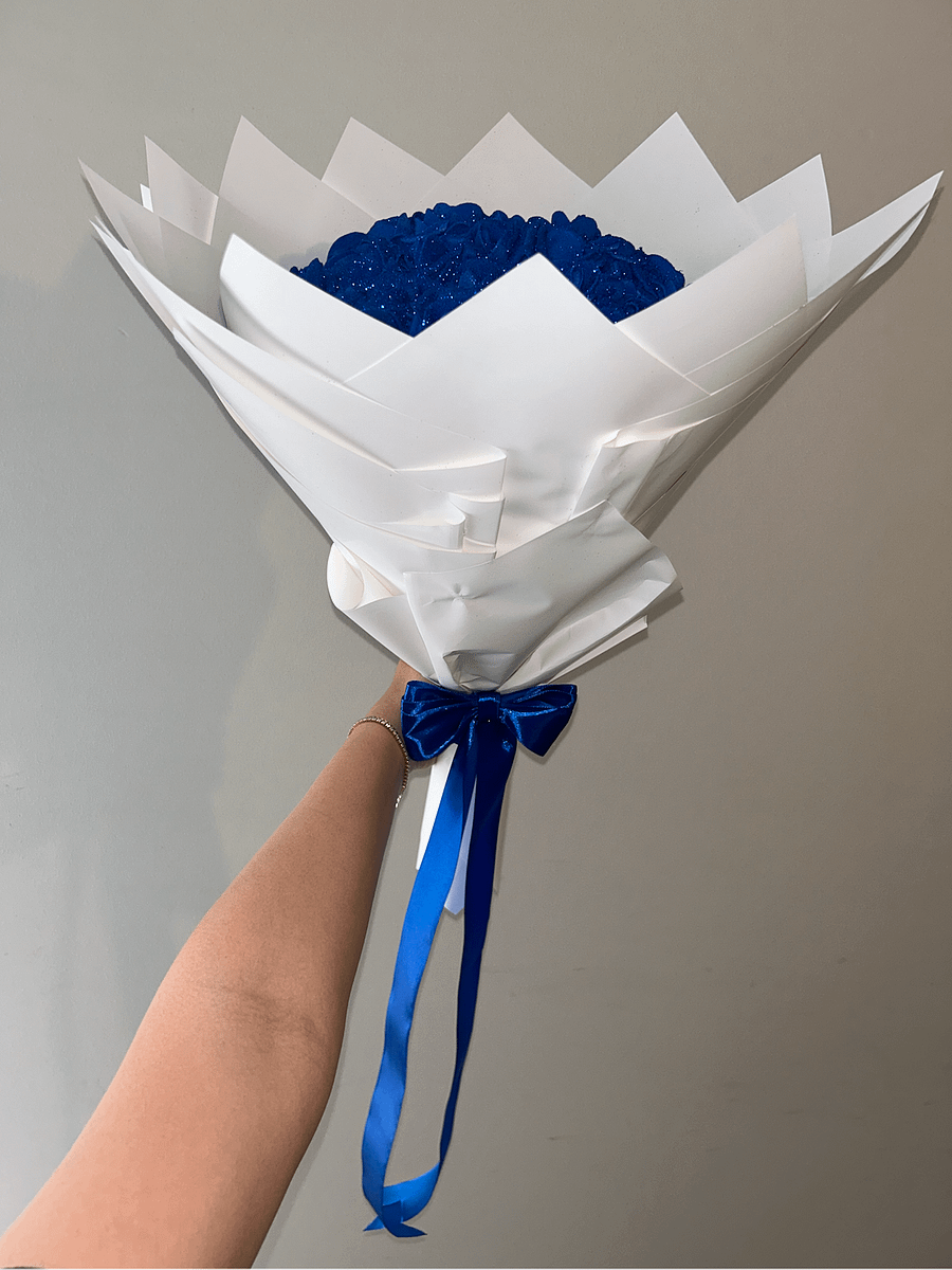 Blue Glitter Bouquet product image (2)