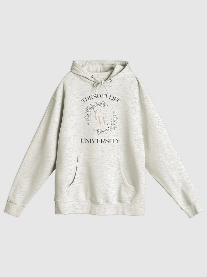 The Soft Girl Chic Hoodie | Oatmeal Heather product image (1)