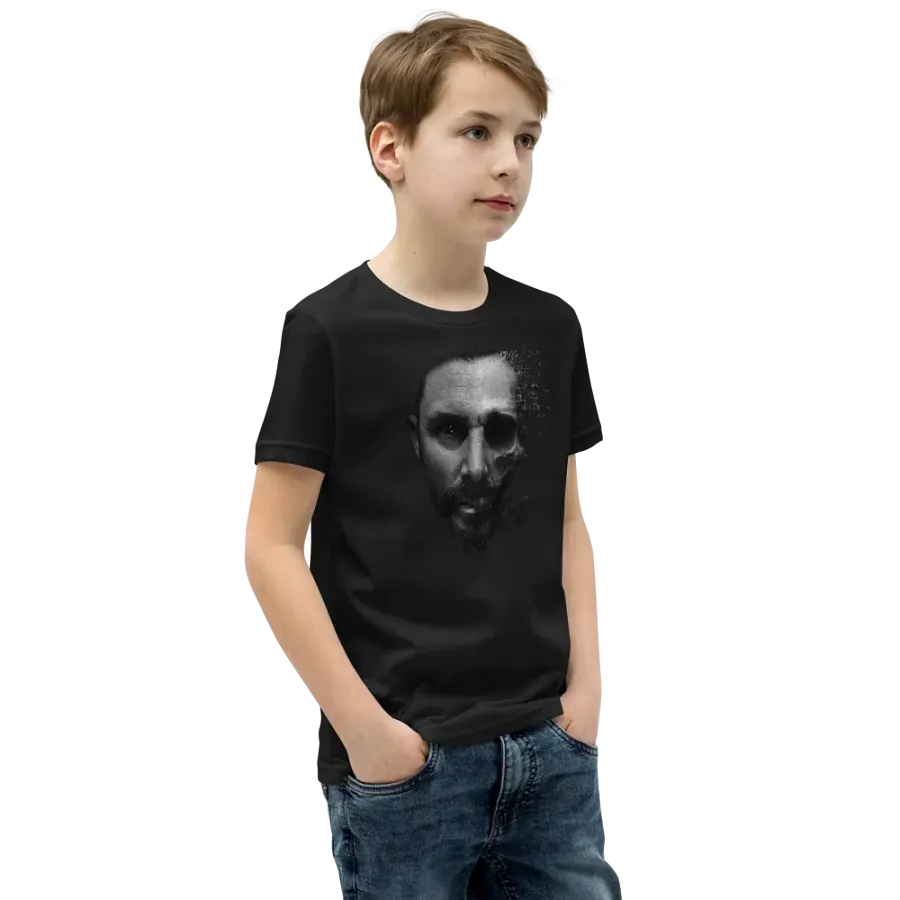Caspersight Skull Face Kids T-Shirt product image (2)