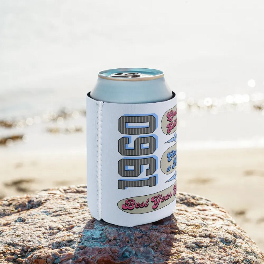 Best Year Ever 1960 Limited Edition Vintage Can Cooler product image (9)