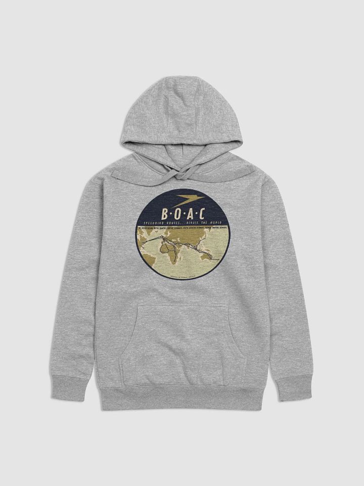 BOAC Speedbird Routes Across The World - Hoodie product image (1)