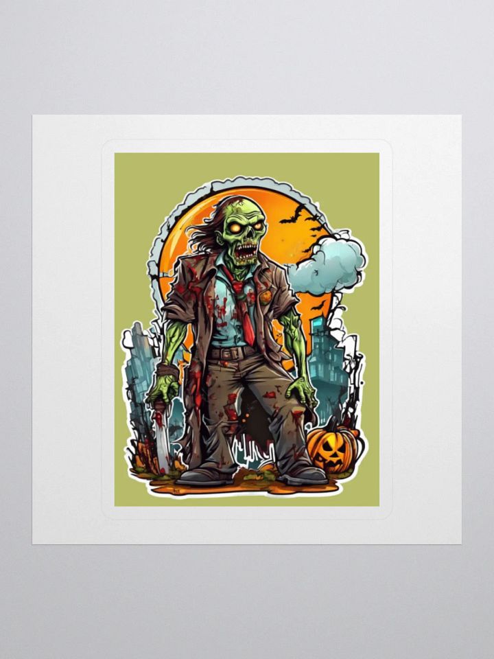 Zombie Nightmare Kiss Cut Stickers product image (1)