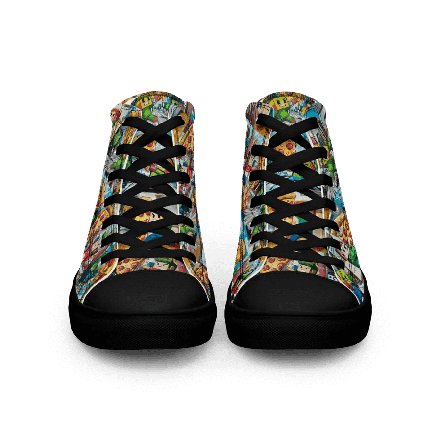 Pizza Modern Art High Top Male product image (5)
