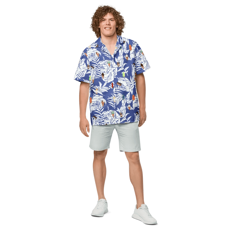 Beaches & Cream Hawaiian Shirt product image (4)