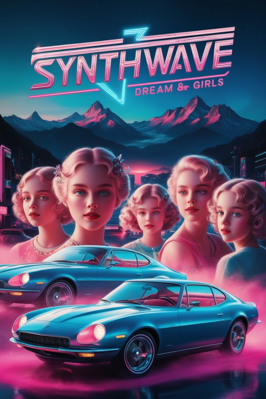 Dream Cars & Girls - Synthwave Style (Music Video, 80s, Chillout Synthwave, Retrowave) product image (2)