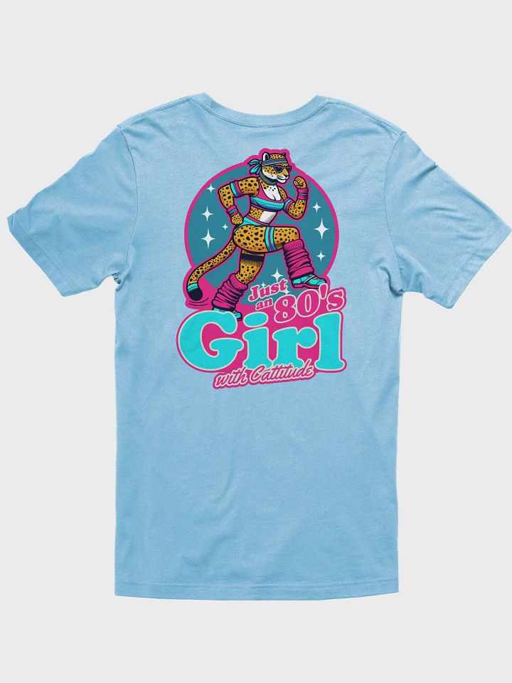 Just An 80s Girl With Cattitude T-Shirt product image (1)