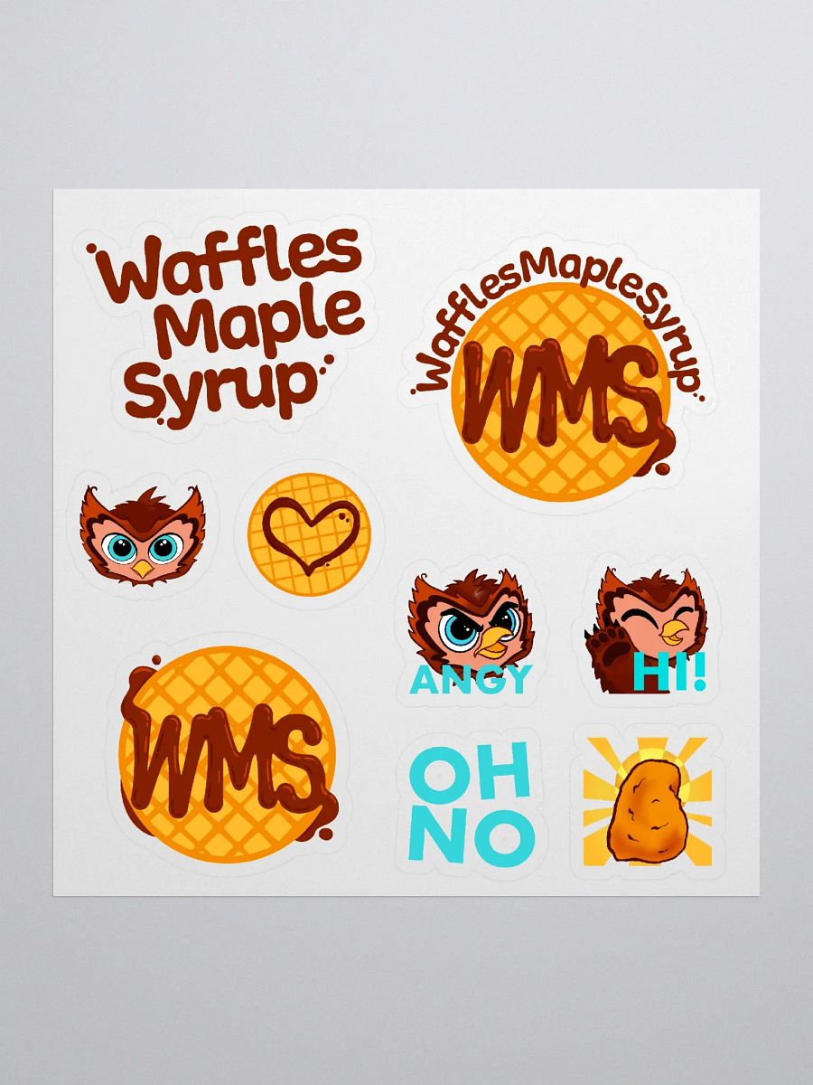 WMS & Emotes Sticker Sheet product image (4)