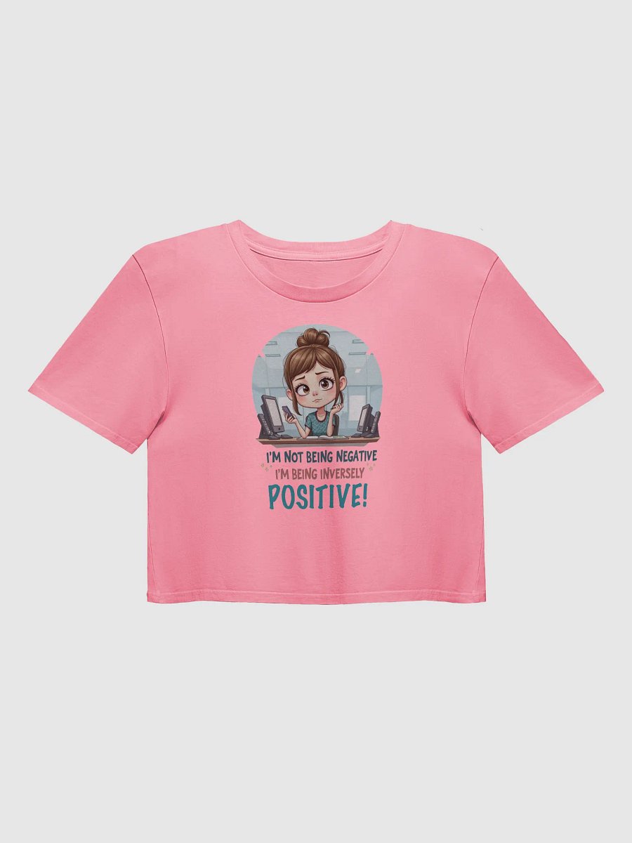 Inverse Positivity Chibi Women's Crop Top product image (5)