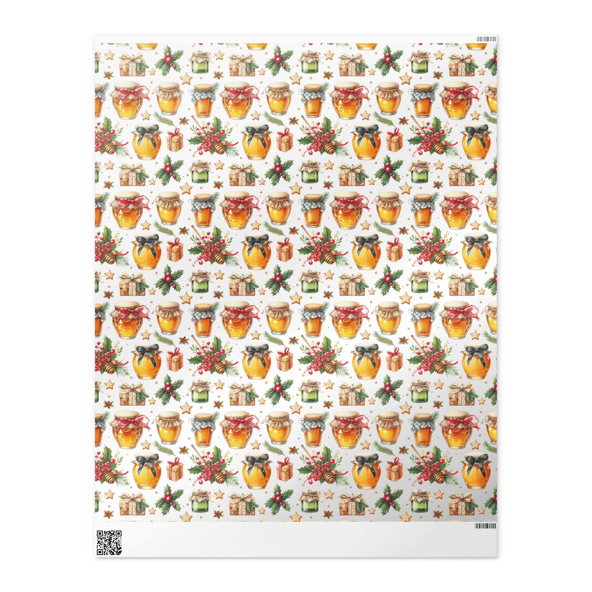 Healthy Honey Christmas Wrapping Paper product image (2)