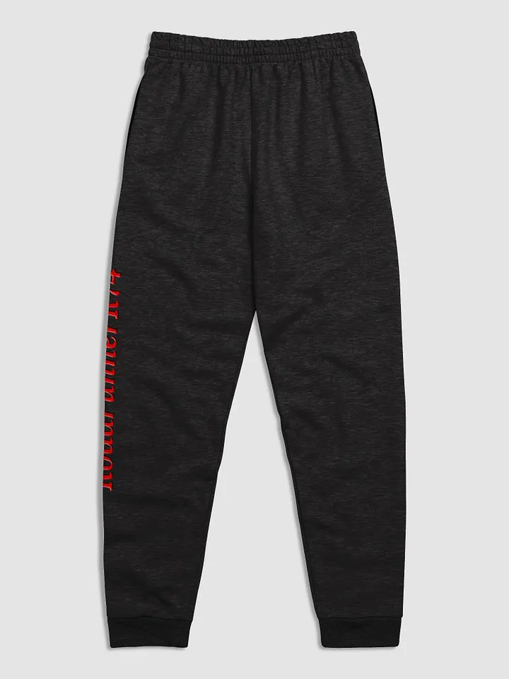 jogginbukser med tekst v. ben product image (2)