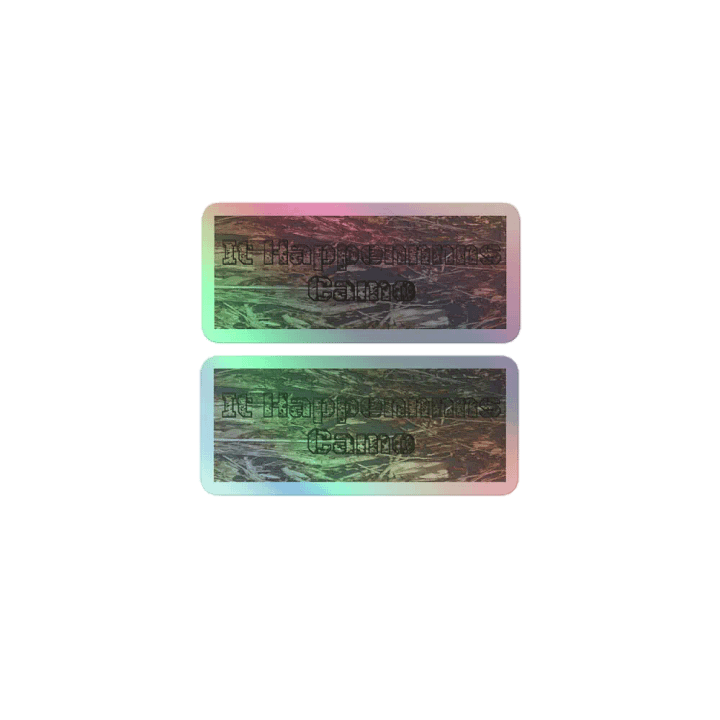 Kiss-Cut Holographic Sticker Sheet- MossyOak - It Happennnns Camo product image (1)