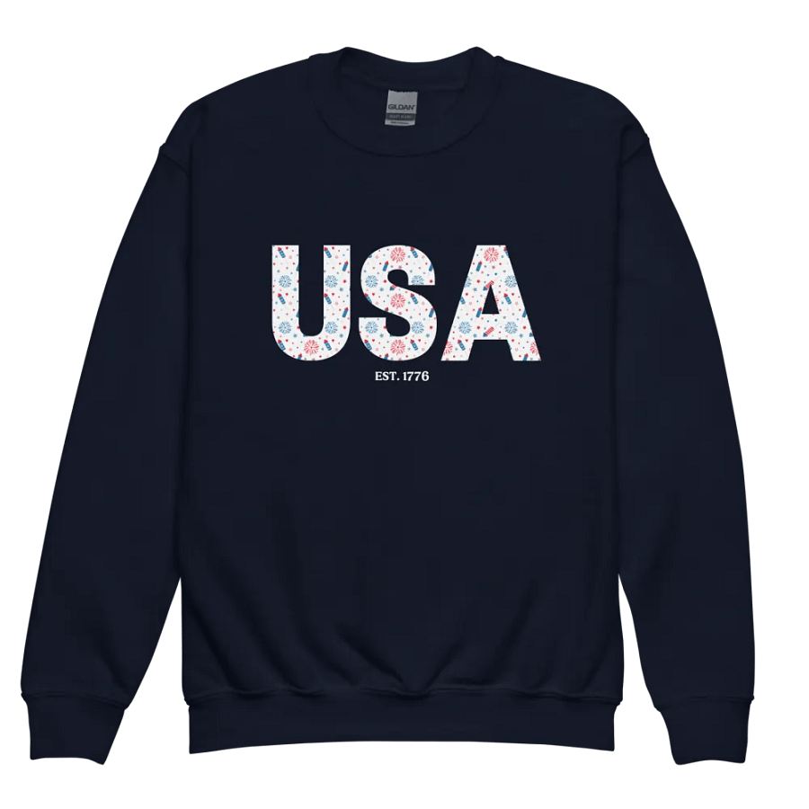 Kids USA Fireworks Pullover product image (1)