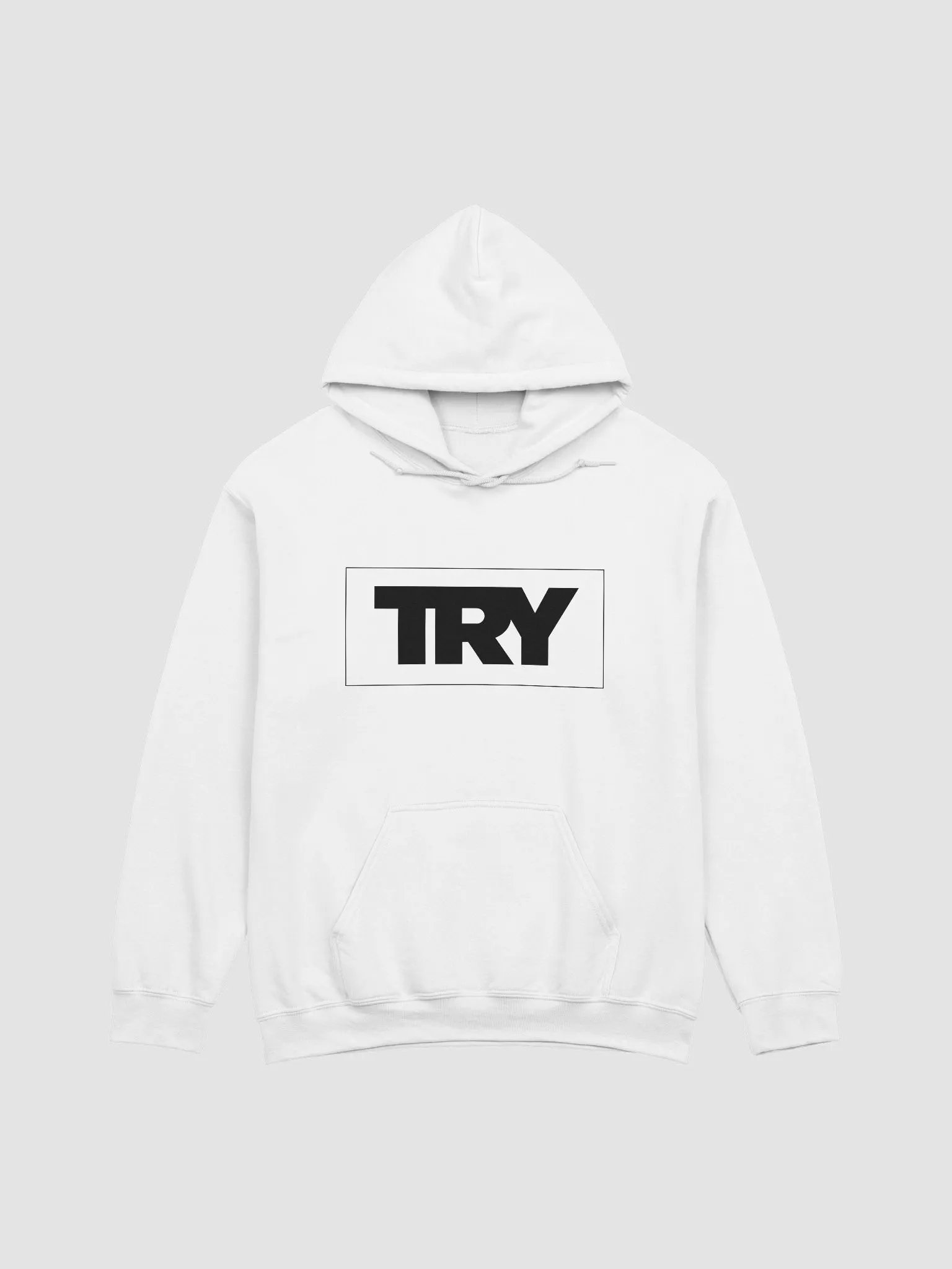 TRY Black Logo Hoodie product image (1)