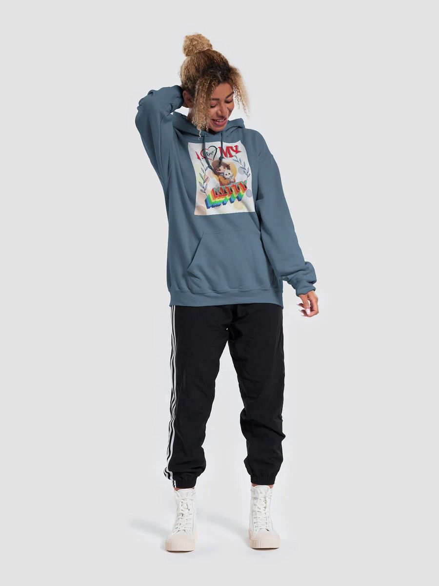 I Love my kitty design - Gildan Classic Hoodie product image (1)