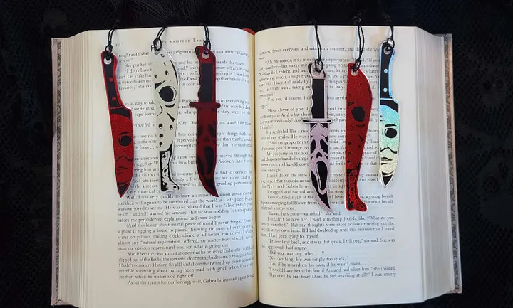 Horror Character Bookmark product image (1)