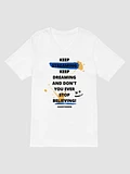 Keep Believing V-Neck Jersey T-Shirt - Daddygreen product image (1)